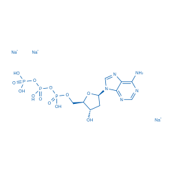 5'-Trifosforan 2'-deoksyadenozyny (dATP), sól sodowa, 100 mM roztwór w wodzie oczyszczonej [54680-12-5]